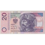 20 złotych 1994 - ZA 0006586 - seria zastępcza PMG 68 EPQ