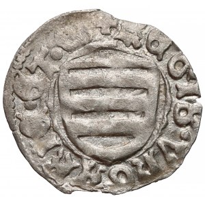 Węgry, Zygmunt Luksemburski (1387-1437), Denar - BL