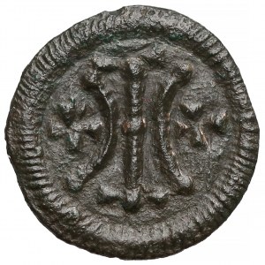 Węgry, Bela II (1131-41), Denar - linie i krzyżyki