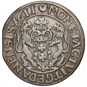 Zygmunt III Waza, Ort Gdańsk 1611 - szersza broda