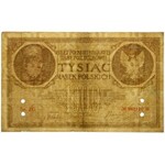 Falsyfikat z epoki 1.000 mkp 05.1919 - Ser.ZG