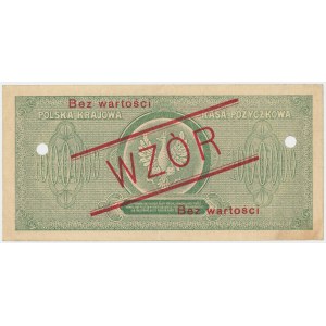 WZÓR 1 mln mkp 1923 - 6 cyfr - K - perforacja