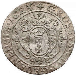 Zygmunt III Waza, Grosz Gdańsk 1623 SB
