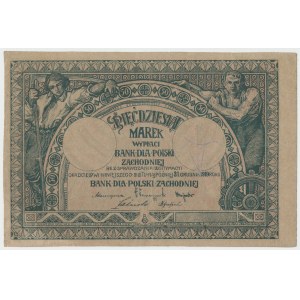 Bank dla Polski Zachodniej 50 marek 1919