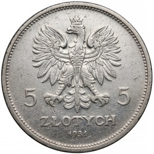 Nike 5 złotych 1931 - rzadki rok