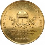 Austro-Węgry, Medal koronacyjny 15 dukatów 1867 - efektowny