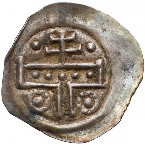 Węgry, Bela III (1172–96) lub Bela IV (1235-70), Brakteat (XII-XIIIw)