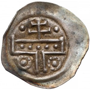Węgry, Bela III (1172–96) lub Bela IV (1235-70), Brakteat (XII-XIIIw)