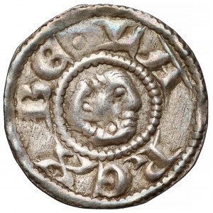 Węgry, Bela III (1172–96) lub Bela IV (1235-70), Brakteat - BELA REX