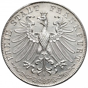 Niemcy, Frankfurt, Podwójny gulden 1849 - Goethe