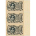 Russia, 100 rubles 1910 - МД - Shipov - set of 5 pcs