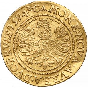Prusy, Jerzy Fryderyk, Dukat Królewiec 1594 - bardzo rzadki 