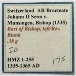 Szwajcaria, Johan II Sen v. Munsingen , Brakteat 