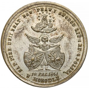 Medal na pamiątkę Unii w Horodle 1861