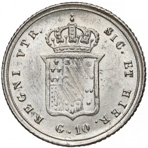Włochy, Ferdynand II, 10 grana 1854/3