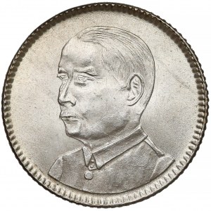 Chiny, Republika, Kwangtung, 10 centów rok 18 (1929) - prezydent Sun Yat-sen
