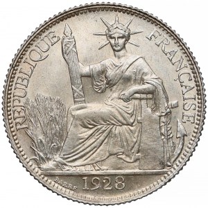 Indochiny francuskie, 20 centimes 1928-A