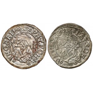 Węgry, Władysław II, Denar 1505-06, zestaw (2szt)