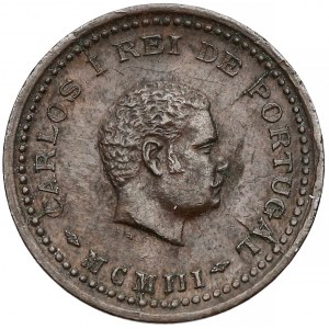 Indie Portugalskie, Carlos I, 1/12 tanga 1903