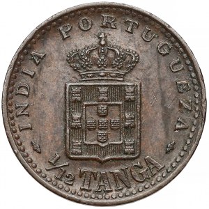 Indie Portugalskie, Carlos I, 1/12 tanga 1903