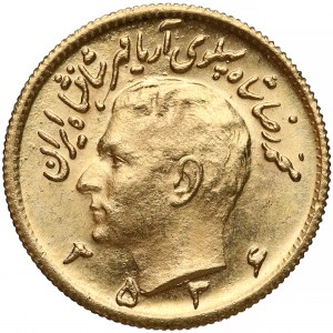 Iran, Mohammad Reza Pahlavi, 1/2 pahlavi 1977