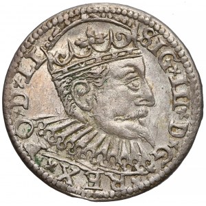 Zygmunt III Waza, Trojak Ryga 1600 - bardzo ładny
