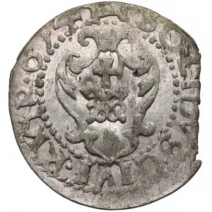 Zygmunt III Waza, Szeląg Ryga 1614 - data 614 - bardzo rzadki