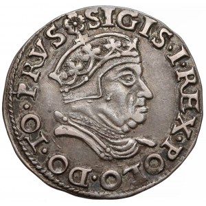 Zygmunt I Stary, Trojak Gdańsk 1546 - rzadki