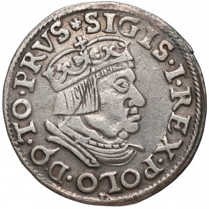 Zygmunt I Stary, Trojak Gdańsk 1537 - wczesny typ