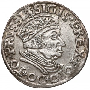 Zygmunt I Stary, Trojak Gdańsk 1537 - nowy typ