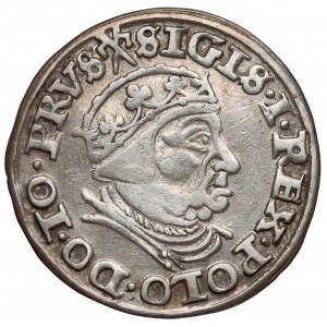 Zygmunt I Stary, Trojak Gdańsk 1540