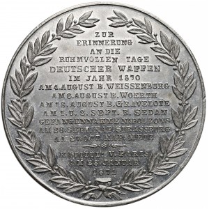 Niemcy, Prusy, Medal Wojna 1871