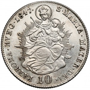 Austria, 10 krajcarów 1847-B