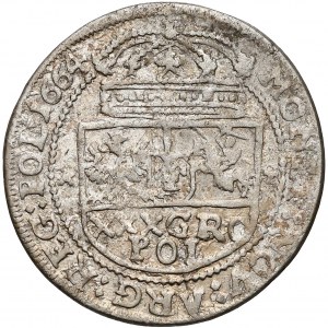 Jan II Kazimierz, Tymf Kraków 1664 AT