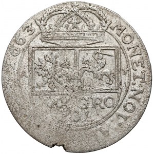 Jan II Kazimierz, Tymf Kraków 1663 AT