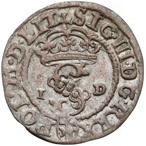 Zygmunt III Waza, Szeląg Olkusz 1590 ID - Dulski