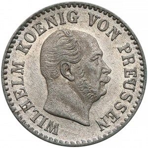 Niemcy, Prusy, Wilhelm I, 1/2 silber groschen 1863-A