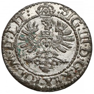 Zygmunt III Waza, Szeląg Wilno 1623 - kropki - piękny 