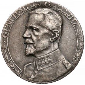 Niemcy, Generał Gallwitz, Medal za zdobycie Łomży, Ostrowa... 