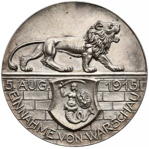 Niemcy, Leopold Bawarski, Medal za zdobycie Warszawy 1915