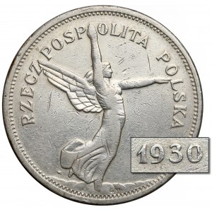 Nike 5 złotych 1930 - rzadki rok