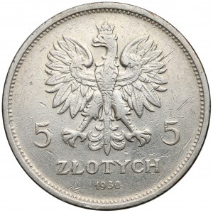 Nike 5 złotych 1930 - rzadki rok