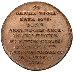 Szwecja, Medal suity Hedlingera, Ulryka Eleonora