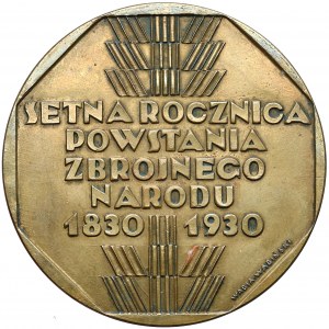 Medal 100. rocznica Powstania Listopadowego 1930 (Repeta/Wabiński)