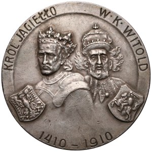 Medal SREBRO Bitwa Pod Grunwaldem 1910 (Czaplicki)