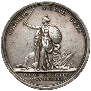 Poniatowski, Medal pomnik króla Sobieskiego 1789 r. (Loos)