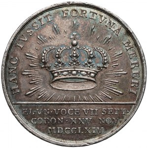 Poniatowski, Medal koronacyjny 1764 r. (Pingo)