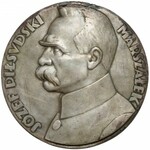 Medalion (26cm) Józef Piłsudski (J. Aumiller)