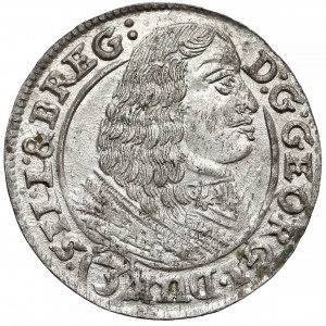 Śląsk, Jerzy III Brzeski, 3 krajcary Brzeg 1661 EW