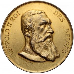 Belgia, Leopold II Roi, Medal Międzynarodowy Konkurs Europejskiego Środowiska Naukowego